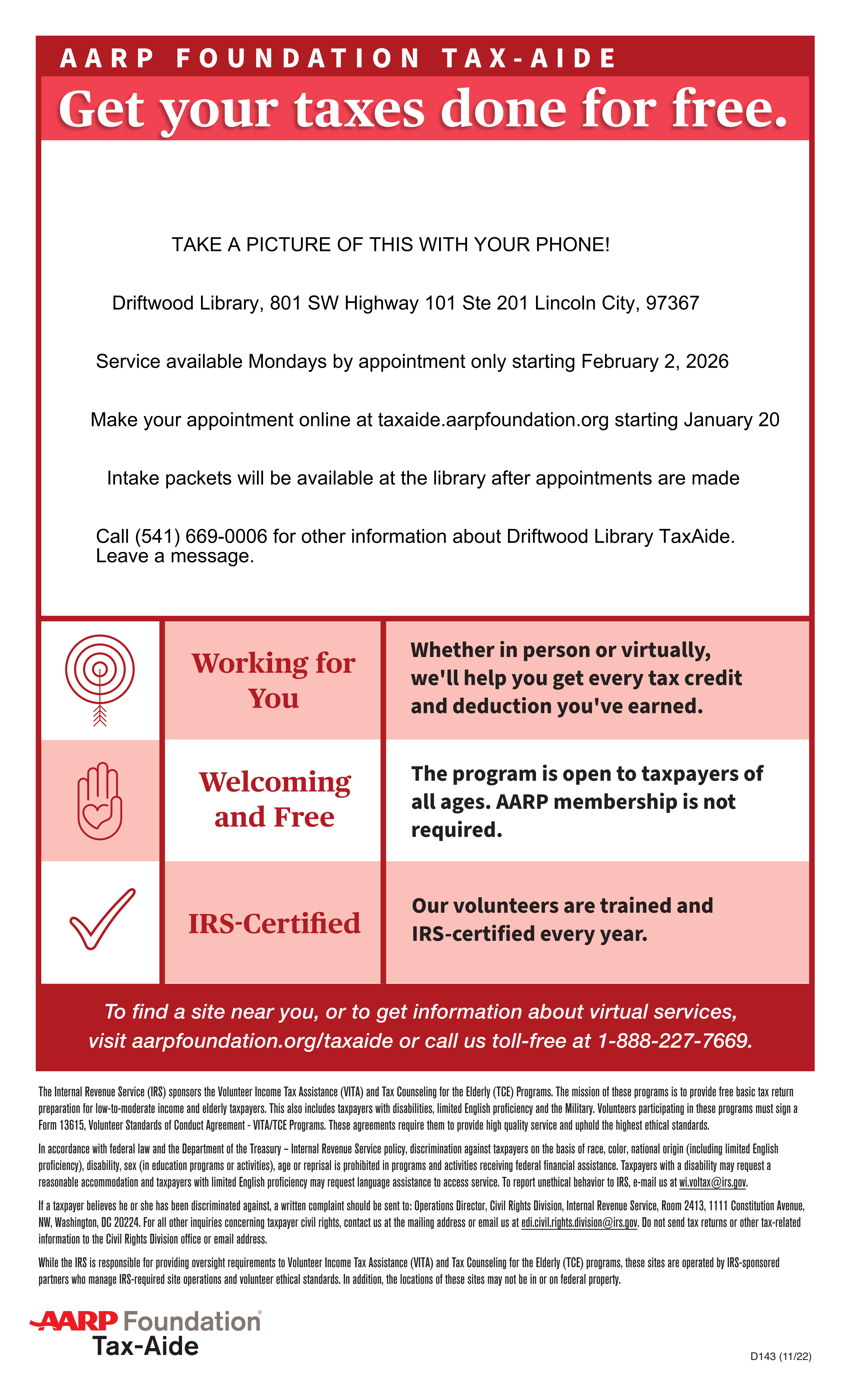 AARP Tax Assistance AARP Tax Assistance